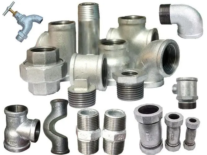 Malleable steel pipe fittings made in China NPT standard Bspt FM UL F&F Long Sweep  Bends(Fig.2)